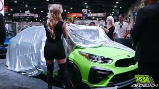 2019 Kia Forte Body Kit By Airdesign USA [upl. by Eatnoled]