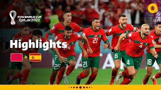 Penalty DRAMA  Morocco v Spain  Round of 16  FIFA World Cup Qatar 2022 [upl. by Nnahoj336]