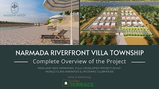 Narmada Riverfront Villa Township  Vasudha Green  Khalghat MP [upl. by Htiaf]