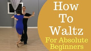 How To Waltz Dance For Beginners  Waltz Box Step [upl. by Nida197]