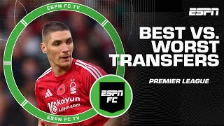 BEST amp WORST transfers in the Premier League 🗣️  ESPN FC [upl. by Yrakaz381]