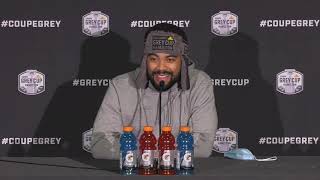 Grey Cup 108 Blue Bombers Wednesday press conference [upl. by Elyrehc]