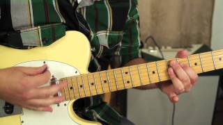 Rhythm Guitar Lesson  Funk Guitar chords and rhythm  Fender Telecaster [upl. by Tibold]