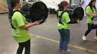 Watch Now Moline Drum Line performs at finale part of the 2024 Student Hunger Drive [upl. by Grizel790]