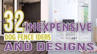 32 Inexpensive Dog Fence Ideas and Designs [upl. by Devaney963]