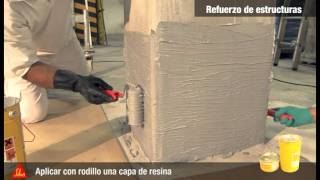 Refuerzo estructural  SikaWrap  Sika España [upl. by Barron]