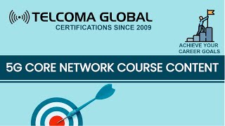 5G Core Network Course Content TELCOMA Training and Certifications [upl. by Siravrat952]