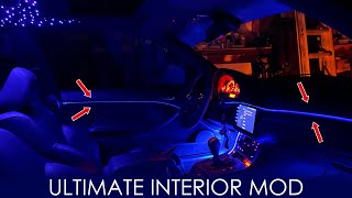 Ultimate 40 BMW Ambient Lighting Install  E46 DIY DOOR CARDS  DASH [upl. by Penelope]