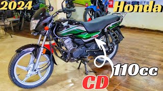 2024 Honda CD 110 dream deluxe  OBD2 E20 Fi New features mileage Price detailed review cd110bike [upl. by Roanne]