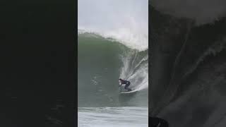 edouarddelpero Longboard World Champion using his surf as a gun hossegor surfing waves surf [upl. by Asirak940]