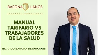 MANUAL TARIFARIO VS TRABAJADORES DE LA SALUD [upl. by Botnick541]