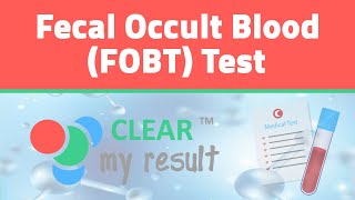 Fecal Occult Blood FOBT Test [upl. by Anauqaj686]