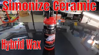 Simonize Ceramic Hybrid Wax Cheap Retail Spray Protectants [upl. by Idell585]