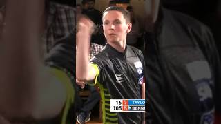 🎯 Leighton Bennett amp Phil Taylor 🎯 Darts Dart shorts 🎯 [upl. by Mayrim]