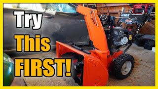 How to Fix Snowblower That Wont Start after Sitting Try This First [upl. by Gabe]