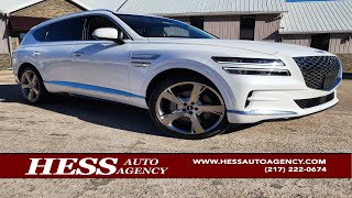 2022 Genesis GV80 35T Prestige Signature AWD For Sale Hess Auto Agency [upl. by Groscr]