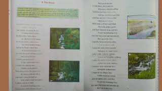 Poem The Brook by Alfred Tennyson Class8th English  Tulip Series  JKBose [upl. by Livingstone34]