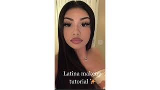 Copy And Paste Latina Makeup Tutorial [upl. by Derby242]