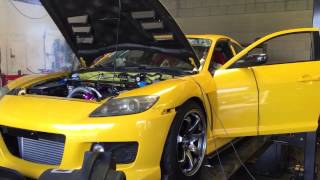 607whp rx8 13brew built and tuned by garage life [upl. by Etteloc813]