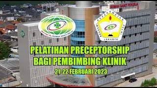 Simulasi Pelatihan Preceptorship Bagi Pembimbing Klinik  Akademi Keperawatan PELNI [upl. by Ainoyek123]