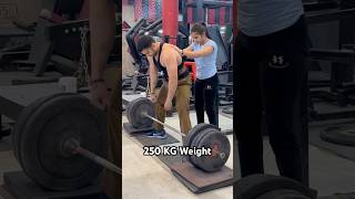 250 KG Weight Lift [upl. by Elicec]