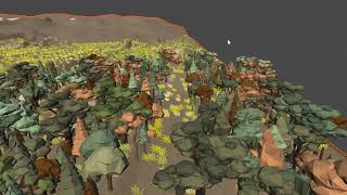 Roost MX  Unity3D Terrain Design  quotThe Backwoodsquot [upl. by Solrac]