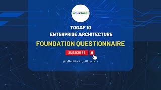 Pass TOGAF10 in 4 weeks  Crack EA TOGAF Part 1  Actual Question Answers Foundation [upl. by Ebaj]