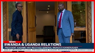 President KAGAME receives General Muhozi Kainerugaba in Kigali [upl. by Melonie]