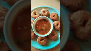 spicy vada  uddina vada with Sambar [upl. by Hildebrandt150]