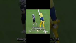 like your NOT tuff for this funny nfl football bighit highschoolfootball [upl. by Pitarys614]