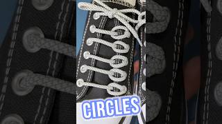 How to Tie Shoelaces with small circles on one side [upl. by Carol]