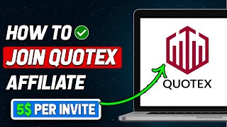 Quotex Affiliate Program 2024 Tutorial  How To Join Quotex Referral Program And Earn Money [upl. by Yenreit965]