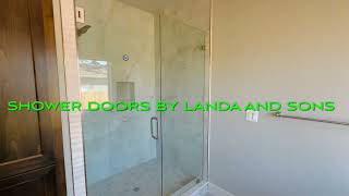 38” Frameless Shower Door [upl. by Dutch153]