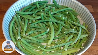 Comment blanchir et congeler des haricots verts frais [upl. by Pail]