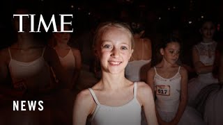 Hundreds of Ballerinas Set Guinness World Record For Dancing on Tiptoes [upl. by Ydnal749]