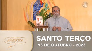 Terço de Aparecida com Pe Antonio Maria  13 de outubro de 2023 Mistérios Dolorosos [upl. by Drhcir]