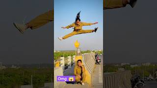 Stunt good evening 🥺notice kiyaviralvideos somyagymnast ytshorts stuntwork stunt [upl. by Yluj957]