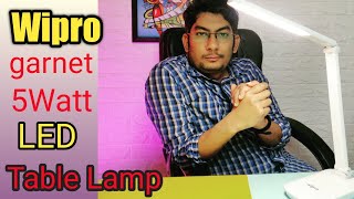 Wipro Garnet 5Watt Led Table Lamp review after 6 Month Use in hindi [upl. by Lahcsap]