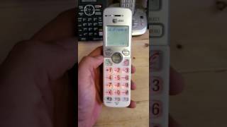 How to reset your Atampt or Vtech handset part 1 [upl. by Ettelliw]