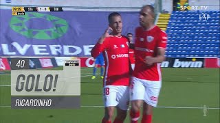 Goal  Golo Ricardinho Santa Clara 20 Tondela Liga 2122 18 [upl. by Landahl94]