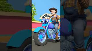 Wheels on the Vehicles trending viral popular cartoon bussong shorts youtubekids ytshorts [upl. by Airahcaz]