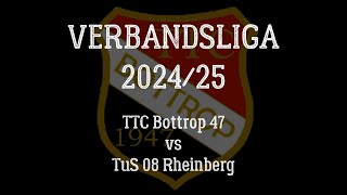 Verbandsliga WTTV 202425  Felix de Hond vs Andrzej Borkowski [upl. by Cesaria982]