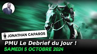 Debrief Pmufr quinté 4amp5 oct Vincennes et Longchamp  Ibiscus impérial Blue Brother se transcende [upl. by Lovel423]