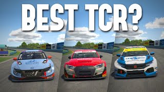 TCR Review amp Comparison  Honda Hyundai Audi  iRacing [upl. by Harim469]