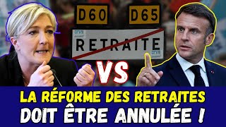 🚨URGENT ❗️ RÉFORME DES RETRAITES 👉 LE RN A DÉPOSÉ SA PROPOSITION DE LOI VISANT À L’ABROGER [upl. by Ahsrav533]