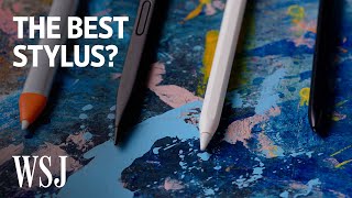 Apple Pencil vs Surface Pen vs Samsung S Pen The Best TabletStylus Combo  WSJ [upl. by Mojgan]