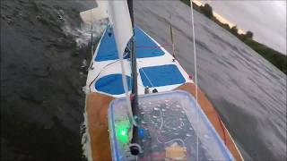 Ardurover Sailboat high wind testing [upl. by Suoivatco410]