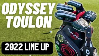 THE 2022 ODYSSEY TOULON PUTTER RANGE  SO PURE [upl. by Yrbua955]