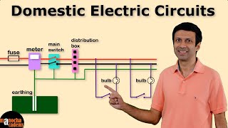 Domestic Electric Circuit Class 10 [upl. by Gardy805]