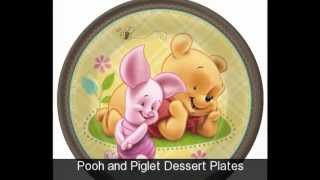 Winnie the Pooh Baby Shower Supplies [upl. by Maynard]